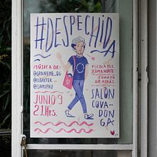 Despechida. Poster Design project by Pablo Pulido Bernal - 07.01.2018
