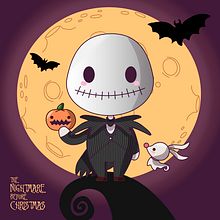 Mi Proyecto del curso: Tim Burton serie. Un proyecto de Dibujo de iredavila - 09.09.2018