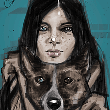 Mi Proyecto del curso: Pinceles y pixeles: introducción a la pintura digital en Photoshop. Painting project by Agustín Guerrero - 08.26.2018