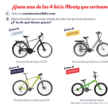Cofidis - Sorteo Bicicletas . % Teresa Sánchez Martínez tarafından hazırlanan Metin, Ve azarlığı projesi - 04.01.2018