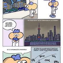 Mi Proyecto del curso: El cómic es otra historia. Contaminación en megaciudades . % Germán Tortosa Muñoz tarafından hazırlanan Çizgi roman projesi - 09.09.2018