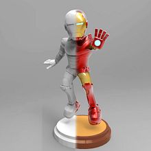 Iron Man. Un proyecto de 3D, Animación, Cine, vídeo y televisión de Carlos Garcia Canals - 26.08.2018