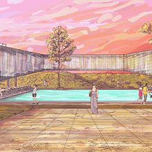 Hotel Barrancas. Un progetto di Architettura, Disegno e Illustrazione tradizionale di Claudio Zaldivar Araujo - 26.08.2018