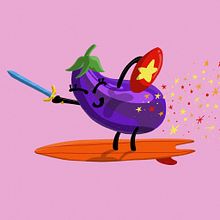 Food Heroes 2 - Diseño de Personajes. Character Design, and Digital Illustration project by Martin A. Rodriguez Molina - 08.27.2018