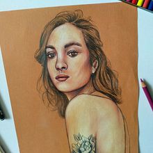 Mi Proyecto del curso: Ilustración con pastel y lápices de colores. Un progetto di Disegno, Disegno artistico, Disegno di ritratti, Design editoriale e Illustrazione tradizionale di Beatriz - 27.08.2018
