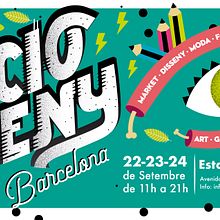 Estació Disseny Barcelona. Art Direction, Design, and Traditional illustration project by Luisa Sirvent - 08.27.2018