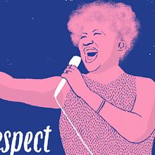 The Queen of Soul . Un proyecto de Diseño editorial, Ilustración tradicional e Ilustración digital de Sara Lainez - 16.08.2018