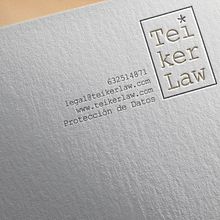 IDENTIDAD CORPORATIVA TEIKER LAW. Br, ing e Identidade, e Design de logotipo projeto de María Mateo - 28.08.2018