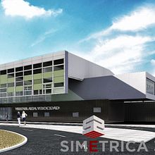 ESTACIÓN VILLENA ALTA VELOCIDAD. Un proyecto de 3D, Arquitectura, Modelado 3D, Post-producción fotográfica		 y Retoque fotográfico de Daniel Briones Calleja - 28.08.2018