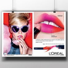 INFALLIBLE MATTE MAX de L´Oréal Paris . Penulisan naskah, Arahan Seni & Iklan proyek oleh Raquel J - 04.28.2016