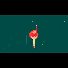 A rocket woman Motion Graphics 2. Animation, 2D Animation, Motion Graphics, and Video project by Noelia Marín Miguel - 08.28.2018
