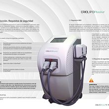 Criolipoplastia Manual de usuario. Editorial Design project by Silvia Martín Nieto - 11.29.2015