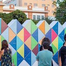 PHOTOCALL DE CARTÓN | 30 ANIVERSARIO PROMÁLAGA Ein Projekt aus dem Bereich Architektur, Kreativität, Design, Grafikdesign und Events von DIKA estudio - 29.08.2018
