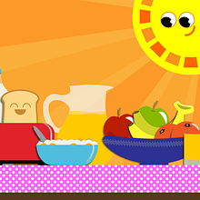 Proyecto interactivo-bilingüe infantil. Concepto:El Día.. Traditional illustration, and Vector Illustration project by Belén Fernández (Misistikis) - 08.30.2018