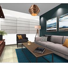 Mi Proyecto del curso: Iniciación al diseño de interiores. Interior Design project by Gabriela Constantino - 08.30.2018