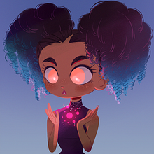 Draw this in your style. Drawing, Character Design, Traditional illustration, and Digital Illustration project by Luján Fernández - 08.31.2018
