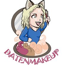 DatenMakeup. Un proyecto de Bellas Artes, Dibujo de Retrato, Diseño, Diseño de logotipos, Diseño de personajes, Diseño gráfico e Ilustración tradicional de Isabel Martín - 29.08.2018