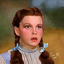 Dorothy - Mago de OZ fanart. Digital Illustration project by paolahf - 09.01.2018