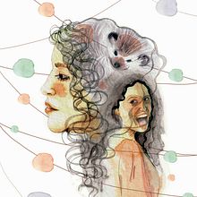 Retratos ilustrados. Portrait Drawing, and Traditional illustration project by Laura Virumbrales - 09.01.2018