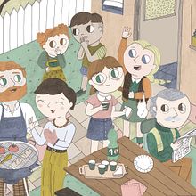 Esas Cosas Que Nos Pasan . Art Direction, Traditional illustration, and Digital Illustration project by Bàrbara Alca - 04.02.2018