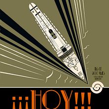 Bon voyage Monsieur Crespo. Un projet de Conception d'affiches de Eugenia Martin-Crespo - 03.09.2018