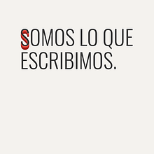 Somos lo que escribimos Ein Projekt aus dem Bereich Cop und writing von alejandra_mg_95 - 03.09.2018