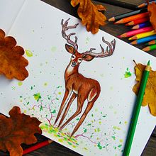 En el bosque... Ein Projekt aus dem Bereich Kreativität, Zeichnung, Bleistiftzeichnung, Artistische Zeichnung, Design, Design von Figuren, Grafikdesign, Traditionelle Illustration und Malerei von Christian Pithalua - 15.10.2016