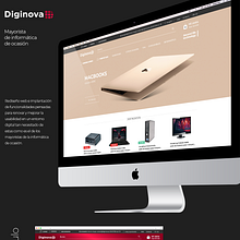 Diginova | Mayorista en informática de ocasión | Web. Web Design, and UX / UI project by Alex Azopardo - 09.04.2018