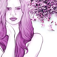 Radiant Orchid. Un proyecto de Dibujo, Dibujo a lápiz, Dibujo artístico, Diseño de moda, Ilustración tradicional, Ilustración digital e Ilustración vectorial de Carla Schirillo - 04.09.2018