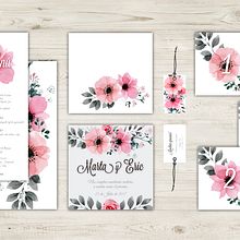 Marta&Eric. Design project by mar_pino - 07.28.2018