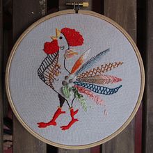 Mi Proyecto del curso: Técnicas de bordado: ilustrando con hilo y aguja. Projekt z dziedziny  Haft użytkownika Ana Quesada - 05.09.2018