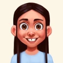 Girl. Concept Art, and Character Design project by Bea Estévez Álvarez - 09.05.2018