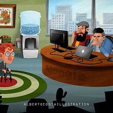 D.  Corp. 2D Animation, Graphic Design, Digital Illustration, and Video Games project by Alberto Costa Gómez - 09.05.2018