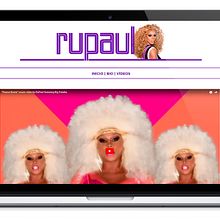 Restyling Web Rupaul. Graphic Design, and Web Design project by Ángela Gutiérrez García - 09.05.2018