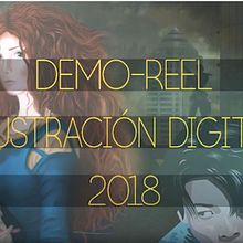 DEMOREEL ILUSTRACIÓN DIGITAL CURSO'18. Digital Illustration project by ESCUELA ARTENEO - 09.05.2018