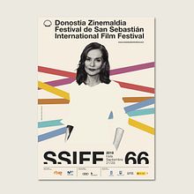 SSIFF Festival de San Sebastián. Design, Poster Design, and Graphic Design project by TGA - 09.06.2018