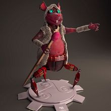TRISQUEL. 3D, Concept Art, 3D Character Design, 3D Modeling, and Video Games project by Gerson Chavez - 09.07.2018