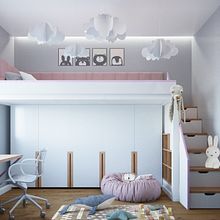 Habitacion para los niños  Ein Projekt aus dem Bereich 3D, Innenarchitektur, Innendesign, Möbeldesign und - bau und Fotografie von Ana - 09.09.2018