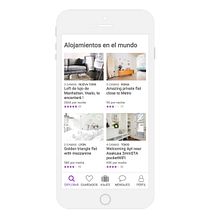 Aplicación de viajes tipo Airbnb. Mi Proyecto del curso: UX: prototipado y diseño de una app de comercio electrónico con Axure 8. Un proyecto de Diseño Web y UX / UI de Julieta Kozlowski Cherñajovsky - 22.09.2018