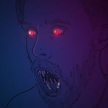 La notte ha i denti - Rotoscopia. 2D Animation project by Antón Miranda Méndez - 09.04.2018