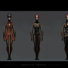 People Hunter costumes design. Un progetto di Arte concettuale, Character design e Videogiochi di Lucrecia Fraile - 10.09.2018