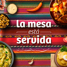 La Mesa está Servida - Marca Perú. Art Direction, and Graphic Design project by Victor Andres - 07.15.2018