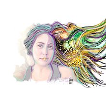FIREWORKS. Concept Art, Drawing, Artistic Drawing, Portrait Drawing, Realistic Drawing, and Painting project by (GAB CAT) - 07.04.2018
