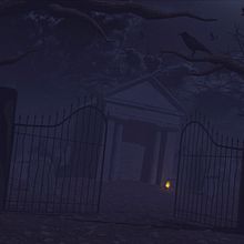 Graveyard Environment . % Enrique Yagüe tarafından hazırlanan 3D, Ve 3D Modelleme projesi - 09.11.2018
