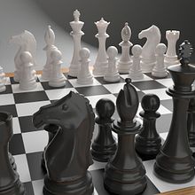 Chess Render . % Enrique Yagüe tarafından hazırlanan 3D, Ve 3D Modelleme projesi - 09.11.2018