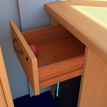Drawer and Ball Animation . % Enrique Yagüe tarafından hazırlanan 3D, 3D Animas, on, Ve 3D Modelleme projesi - 09.11.2018