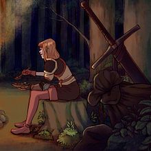 Delling y Aaren concepts. Animation, 2D Animation, Comic, Concept Art, and Character Design project by Gaspar Satorres Gil - 09.11.2018