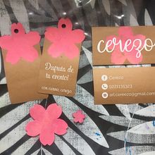 Mi Proyecto del curso: Identidad visual handmade "Cerezo". Graphic Design project by Mercedes Areli Jeronimo Martinez - 09.13.2018