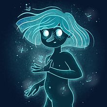 Luciénaga. Traditional illustration, and Digital Illustration project by Marta Elza - 07.15.2018