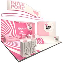 Arquitectura Efímera - Stand. Un proyecto de 3D, Arquitectura y Animación de Frida - 12.09.2018